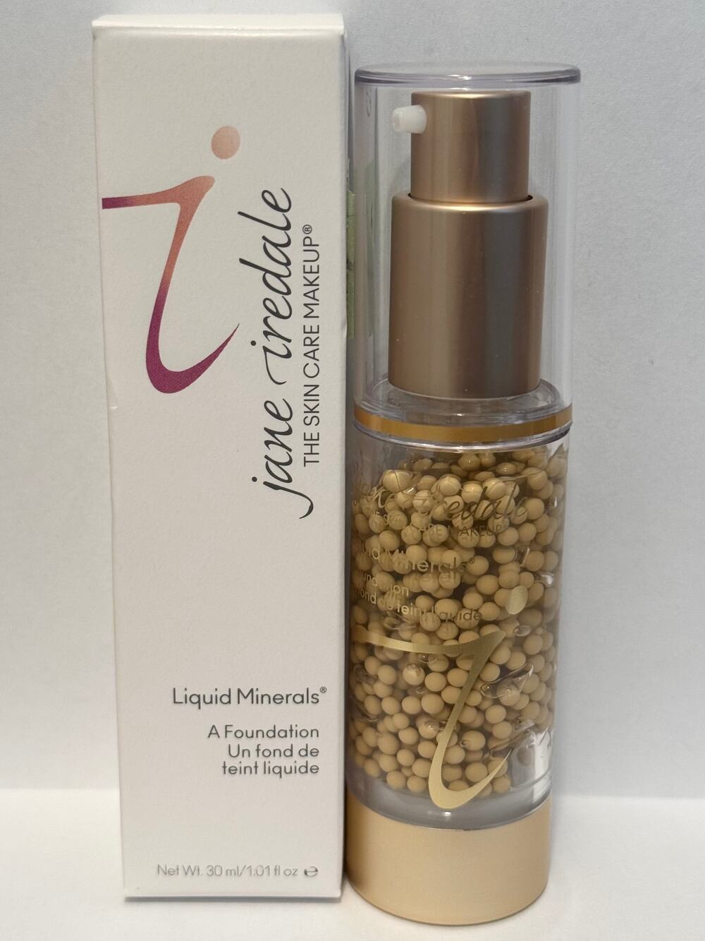 Jane Iredale Liquid Minerals Foundation - Warm‎ Sienna - NEW IN BOX